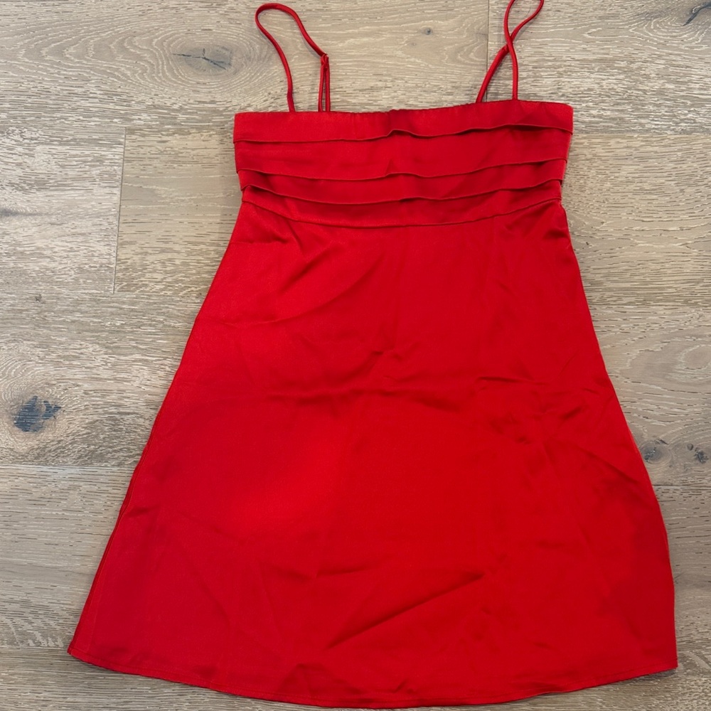 Red dress